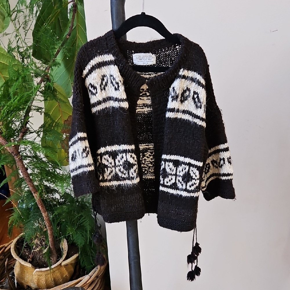 Beautiful Knit alpaca jacket